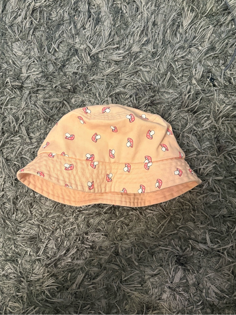Kids mushroom bucket hat